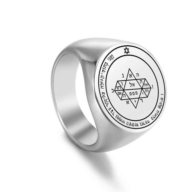 King Solomon Ring For Prophecy And Psychic Vision.