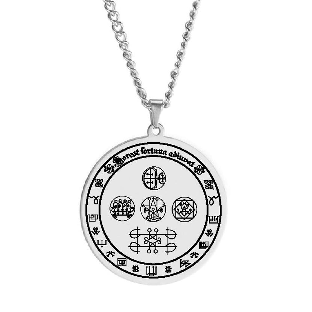 5 In1 Powerful Spirits For Wealth And Prosperity Pendant