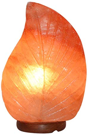 Natural Salt Lamp Leaf