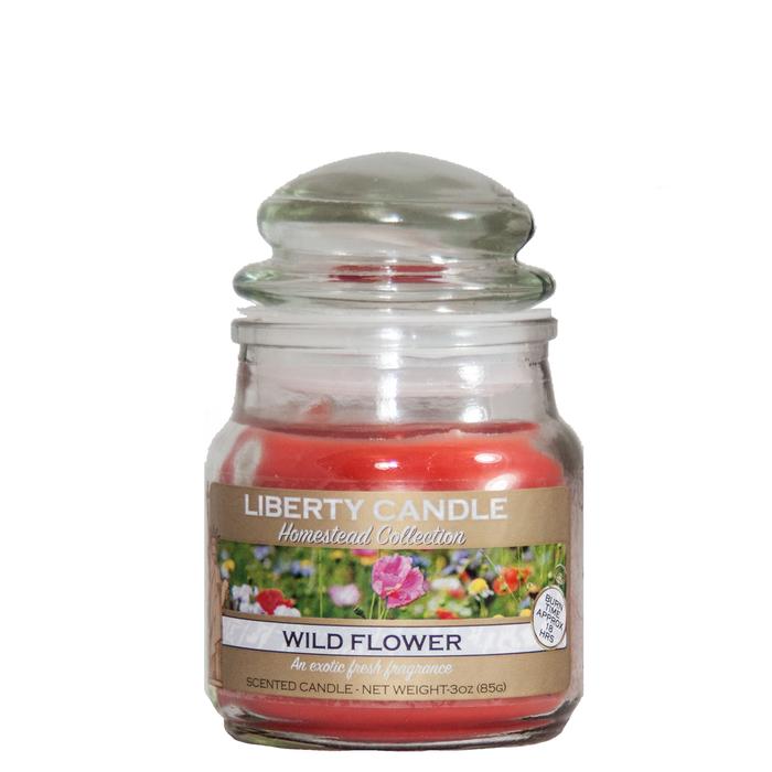 WILD FLOWER JAR SCENTED CANDLE