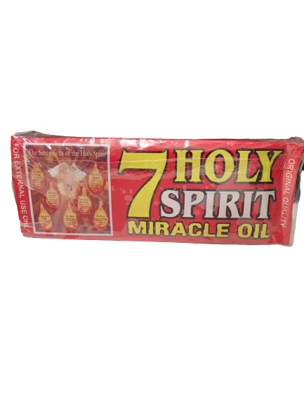 7 holy spirit miracle oil