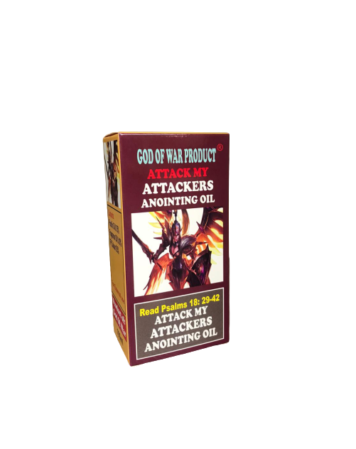 Attack My Attackers Anointing Oil