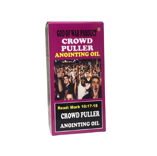 crowd puller anointing oil