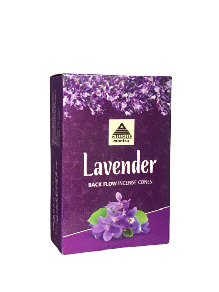 Lavender Back flow Incense Cones