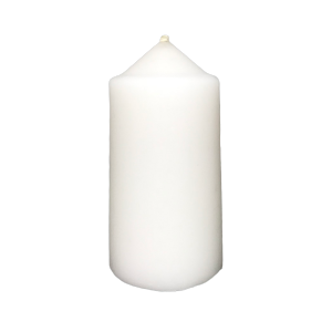 White prayer candle