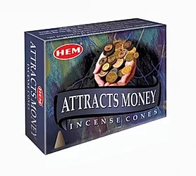 Hem Attracts Money Cones